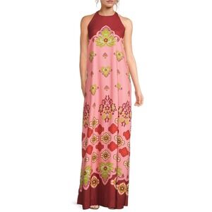 NWT Mestiza New York Adelina Gown In Flamingo Flourish $595 - Size XS